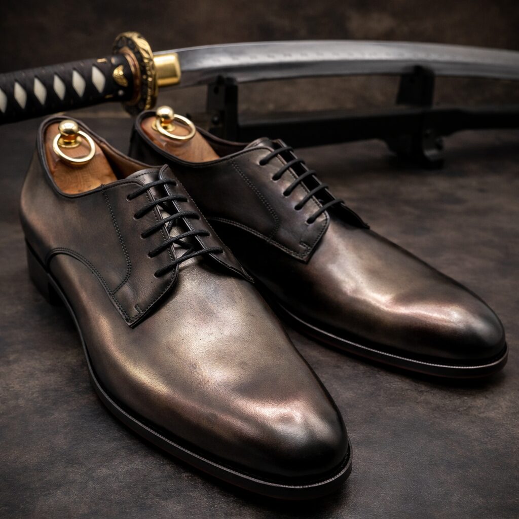 Gin-susutake context — tea and interior atmosphere