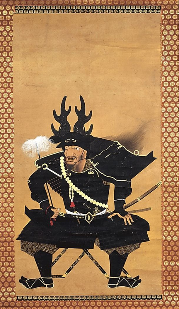 Samurai-related visual reference for gin-susutake aesthetic